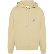 메종키츠네 볼드 폭스 헤드 패치 후디