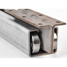 C형강로라 하우스로라 스텐 가이드 롤러 슬라이딩도어 50각강 베어링 행거 도르래 (고리형)