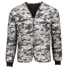 New Eagle 男性V領鋪棉外套 DS-2524