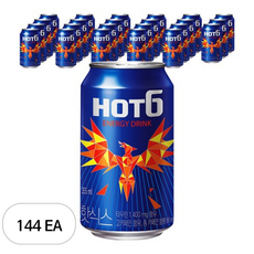 핫식스 에너지 음료, 355ml, 144개입