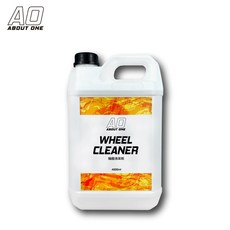 A.O 4L輪圈清潔劑-酸性】除深層髒污 鋁圈清潔 鋼圈清潔劑 鋁圈 輪圈 鋼圈 輪框 輪圈水 酸鋼, 1個