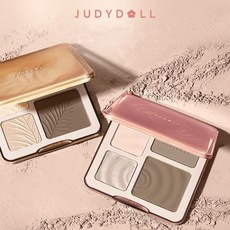 judydoll 팔레트 3D 페이셜 메이크업 팔레트 글로우 브라이트닝 컨투어링 하이라이터 쉬머 매트 팔레트 2종, 02, 1개