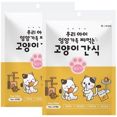 비타츄 짜먹는 고양이 간식, 닭고기, 15g, 60개