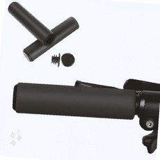 자전거 핸들 논슬립 고무 그립 커버 접이식 미니벨로 산악 로드 하이브리드 킥보드, 1개, 상세페이지 참조