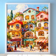 슈슈보석십자수 즐거운 취미 중형 40X50 패브릭형, NA18, 1개