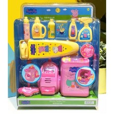 Peppa Pig 佩佩豬 清潔用品 家家酒 玩具套裝組, 1個
