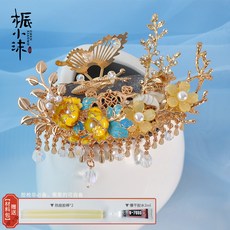 拼酷 蝶縈文創 國風漢服中國風 拼裝冰箱貼 DIY材料包, 1個, 蝶縈【冰箱貼】材料包一個【送膠】