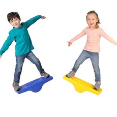 키더스 KC인증 밸런스 시소 보드 균형잡기 구슬놀이, 블루