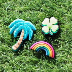 레츄 여름 슬리퍼 악세사리 호환 파츠 장식 세트