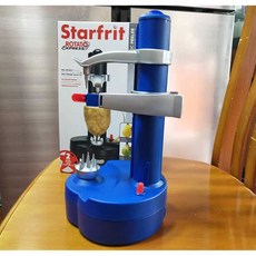 사과 깍는 기계 감자 당근 강판 다기능 컷터 필러 배 채칼 슬라이서 감 사과깍는기계, 1개, 흰색(전기)+예비날4개