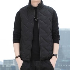 潮流個性造型馬甲外套男 保暖背心馬甲 無袖立領夾克 秋冬戶外背心外套