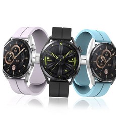 가민 비보액티브4 시계줄 디버클 스트랩 마그네틱 실리콘재질 스포츠밴드 22mm, 바이올렛