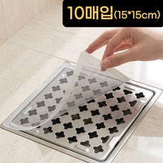 모모완벽거름 욕실 배수구 머리카락 거름망, 그레이