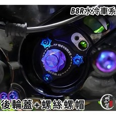 叫小賀 B8R 鈦合金 排骨塞 後輪芯螺帽, 1個, M16