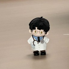 台灣爆款 娃衣 配件 娃娃配飾 20cm娃衣戀與深空15厘米黎深屬性換裝衣服棉花娃娃玩偶套裝公仔, 1個, 小醫深5點套裝（不含鞋子眼鏡）,20cm娃衣