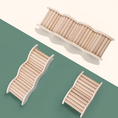 타핏 햄스터계단 햄스터사다리 물결 사다리 24cm, 1개