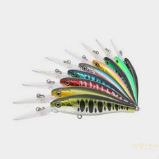 대목 쏘가리 미노우 62mm DKM62S-K008 루어, 1개