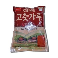 화미 매운맛 미분용 고춧가루 2.5kg, 4개