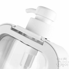 Itsok 세제 투명 디스펜서 욕실디스펜서, 500ml