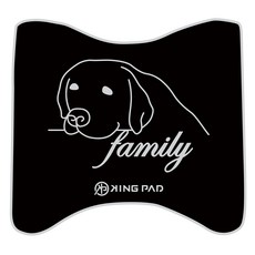 機車止滑立體腳踏墊, 拉不拉多R35(淡灰)XS