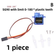 1/3개 RC 자동차 로봇 팔 아두이노 스타터 DIY 프로젝트 SG90 9G 마이크로 서보 모터 180 ° /360 5V 디지, 03 3pcs 180 degree