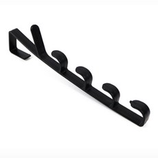 2구 도어 후크 옷걸이 도어훅 문걸이 무타공 행거, 1개, 상세페이지 참조