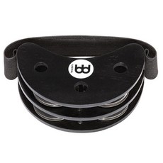 Meinl 검정 풋 탬버린 스틱 징글 FJS2S-BK, 1개