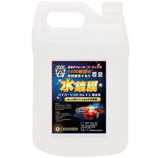 艾瑞森 尊皇 水鍍膜 撥水劑 封體劑 4000ML 氟素水鍍膜 封體水鍍膜 棕梠蠟 玻璃膏 蠟 可當鍍膜維護劑, 1個, 4L