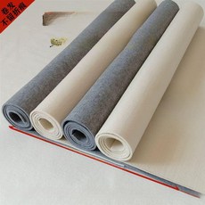 펠트 양모 패드 작업대 부직포 퀼팅 스폰지 서예 재료, 폭 2m 길이지정시주문 3mm 두께, 1개