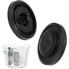 KOH-LER 83143 씰 다이어프램용 변기 충전 밸브 어셈블리 탱크 고무 교체 부품(블랙), KOHLER 83143 씰 다이어프램용 변기 충전 밸브