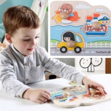 에버어쓰 점보꼭지퍼즐 탈것 남아