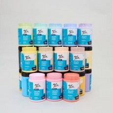 몽마르뜨 아크릴물감 파스텔 컬러 300ml 16색, 파스텔레드오렌지, 파스텔레드오렌지, 파스텔레드오렌지