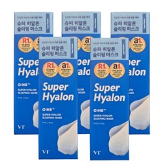VT 히알루론 슬리핑 마스크 수분 보습 수면팩 스틱형, 30개, 4ml