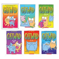 Catwad 系列圖畫小說 (1-6集) / Jim Benton《Graphix》, 詳見詳細資訊