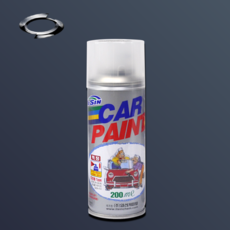 일신 삼성 자동차 스프레이 카 페인트 차량용 셀프도색, KXC 울트라실버_스프레이