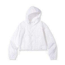 (국내배송정품) CGP (우먼) 시어 후드 바람막이_화이트 CBEUWJP502WH 112700