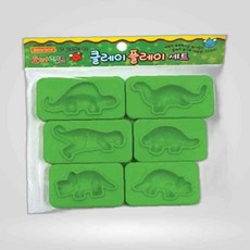 도너랜드 클레이 플레이세트/사각 공룡찍기, 본상품선택