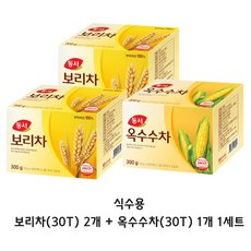 동서 보리차 + 옥수수차 세트, 300g, 10g, 30개입