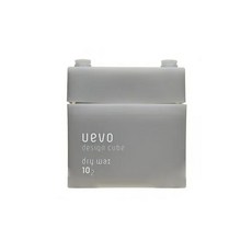 DEMI UEVO design cube 造型積木髮蠟, 1個, 灰積木