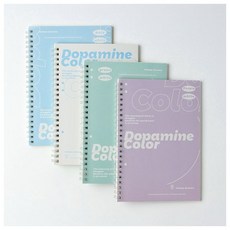 사무용품 학생용품 학습용품 공책세트 컬러데이즈 A5 유선 노트 4p세트(60매), 사무용품 학생용품 학습용품 공책세트 컬러데이즈 A5 유