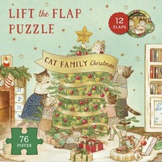 Cat Family 聖誕翻翻書拼圖：倒數聖誕節：12個翻頁：Lucy Brownridge, 詳見詳細資訊