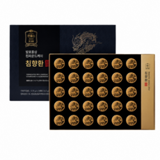 진웰스 발효홍삼 컴파운드케이 침향환 + 쇼핑백세트 3.75g x 30환