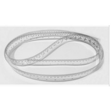 彈性縫紉尺 30cm 刻度 0.5mm 精細刻度, 高精準度菲林尺(1入10條, 1件