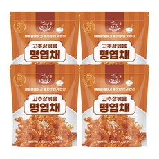 건어물밥상 고추장볶음 명엽채, 4개, 60g