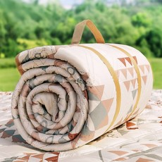 다이떼 휴대용 다용도 방수방습 캠핑 피크닉 돗자리 특대형 캠핑매트, 인디안무늬