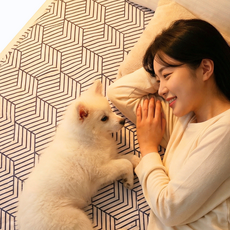 신상품 국내생산 꿀고미 일월 탄소매트 프리미엄 생활방수 워셔블 전자파없는 카본 온열매트 전기요 전기장판 미끄럼방지 1인용 싱글 2인용 더블, 1인용 싱글 (90X180) 모던