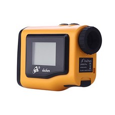 DAZHEN 高爾夫雷射測距儀 可測坡度 精準測距 提升球技, 黃色, 雷射測距儀