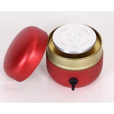 전동물레 발판 돌림판 핸드메이드 세라믹 점토 도자기 물레 공방 회전판 턴테이블 전기물레, 붉은영국통치