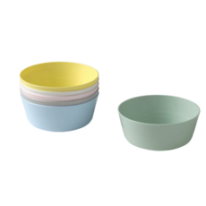 이케아 플라스틱 그릇 피크닉 밥그릇 국그릇, 6개