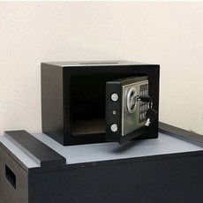 가정용 사무실 개인 미니 금고 디지털 사물함 17e 개인금고 디지털금고 미니금고, 핑크